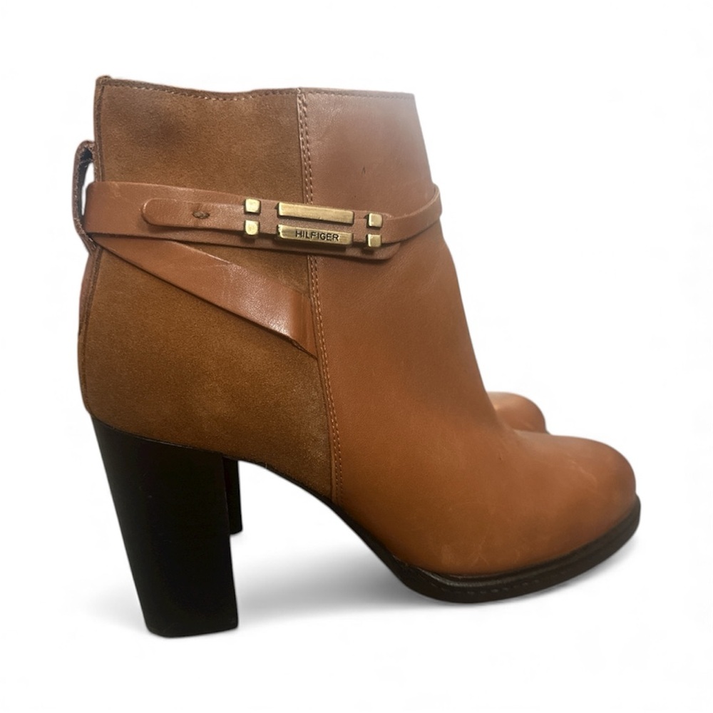 Tommy Hilfiger Women's Brown Ankle Booties